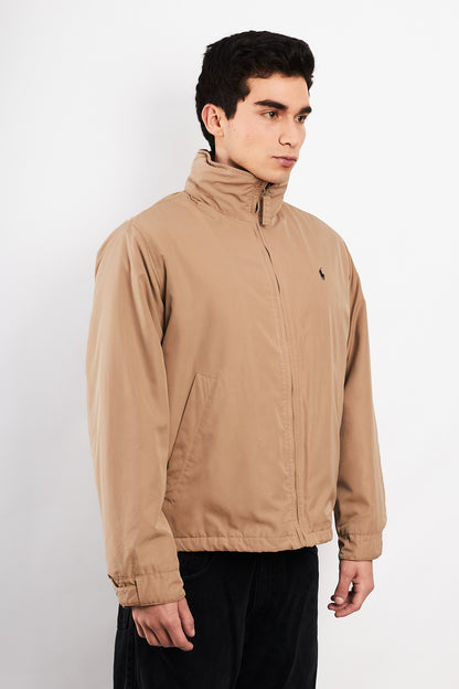 2000 Vintage Polo Ralph Lauren Impermeable Khakhi Bomber Jacket (M)
