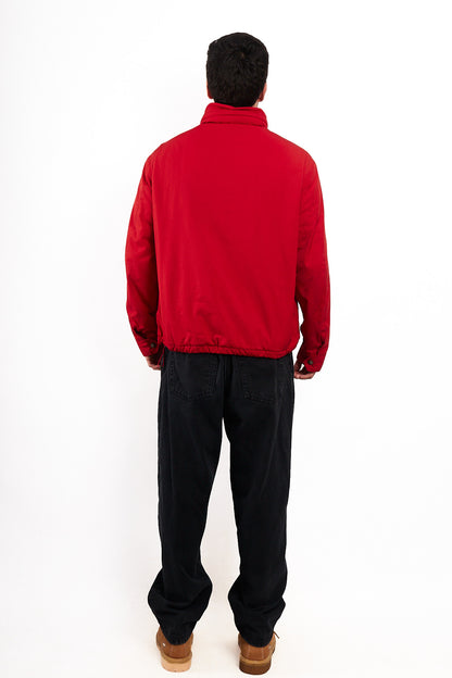 2010 Polo Ralph Lauren Impermeable Crimson Red Bomber Jacket (L)
