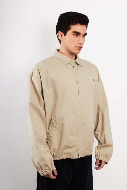 2000 Vintage Polo Ralph Lauren Beige Harrington (M/L)