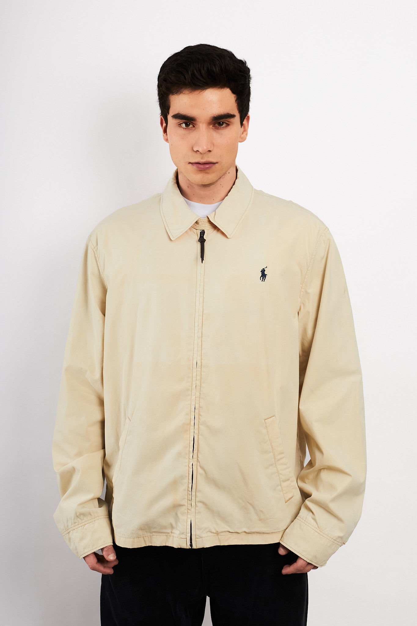 2010 Polo Ralph Lauren Cream Harrington (L/XL)