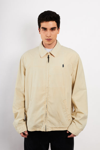 2010 Polo Ralph Lauren Cream Harrington (L/XL)