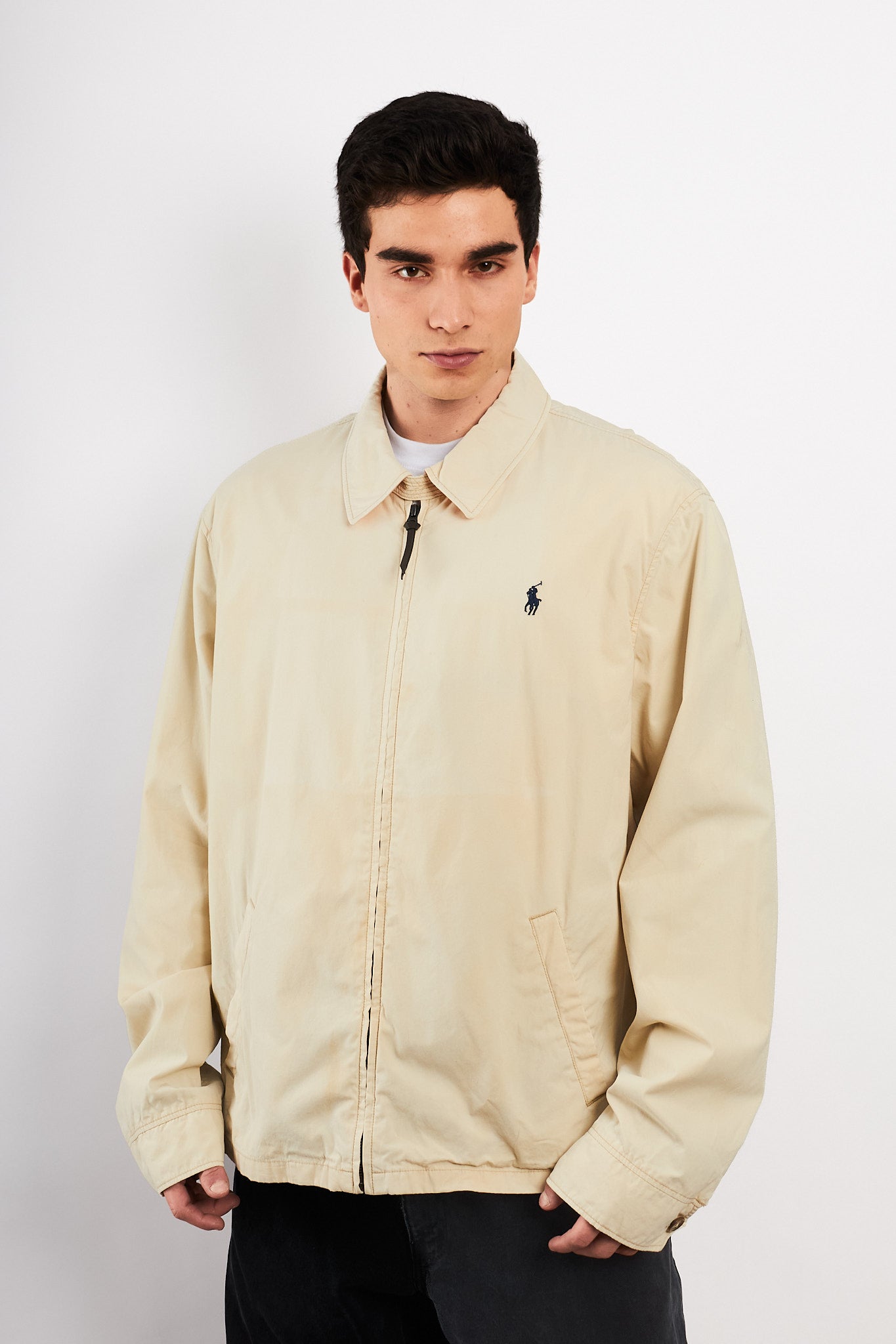 2010 Polo Ralph Lauren Cream Harrington (L/XL)