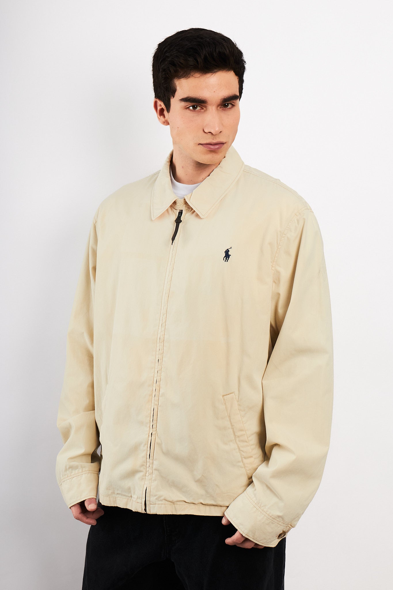 2010 Polo Ralph Lauren Cream Harrington (L/XL)