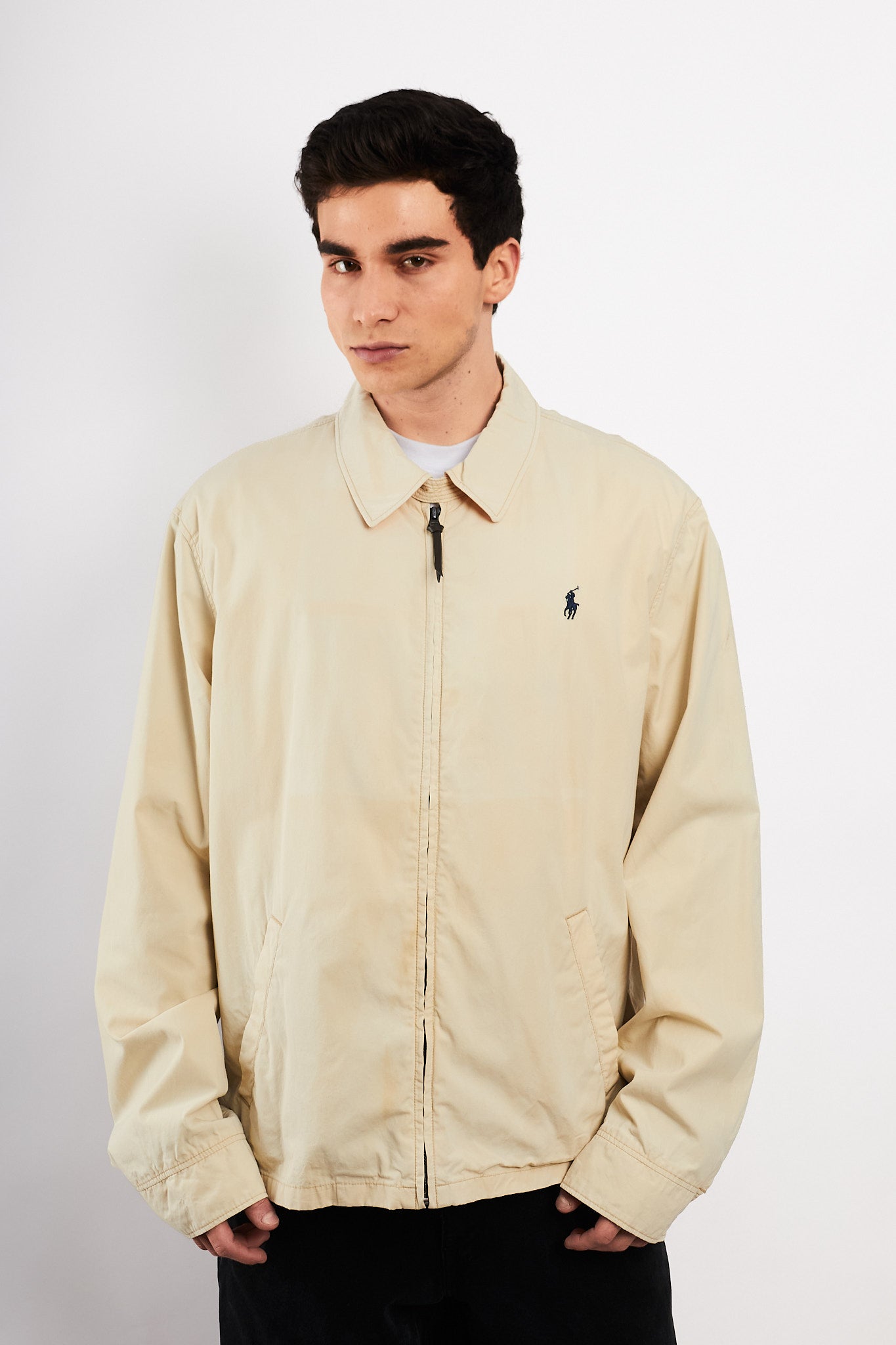 2010 Polo Ralph Lauren Cream Harrington (L/XL)