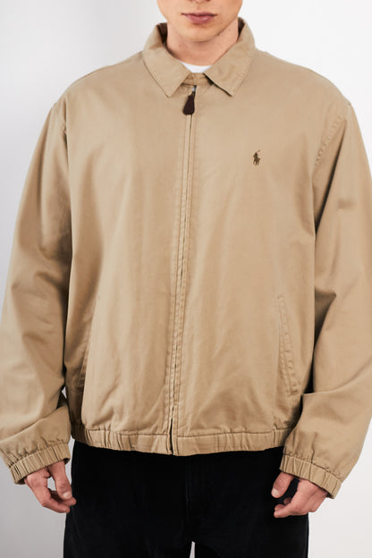2000 Vintage Polo Ralph Lauren Camel Harrington (L)