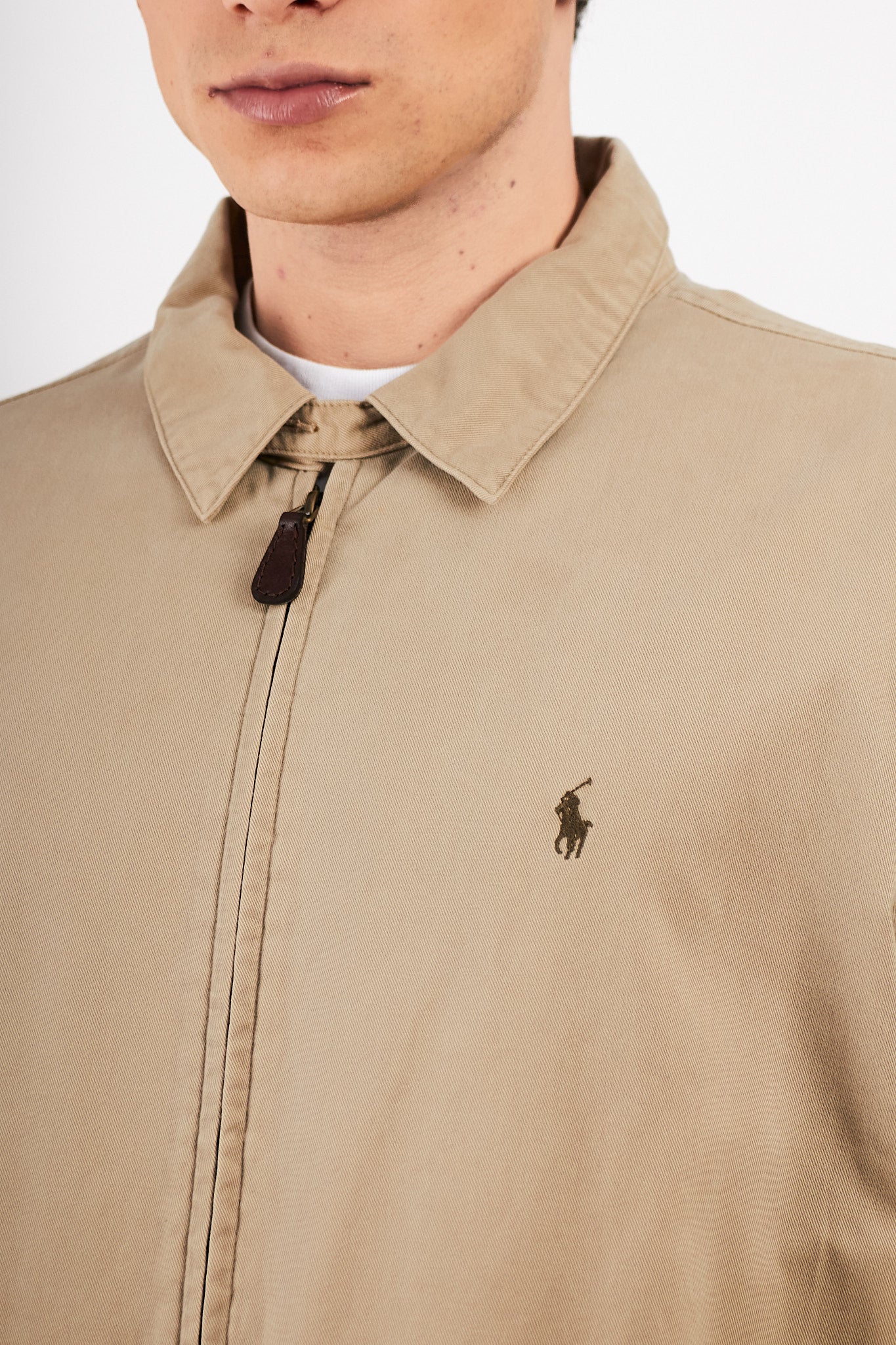 2000 Vintage Polo Ralph Lauren Camel Harrington (L)