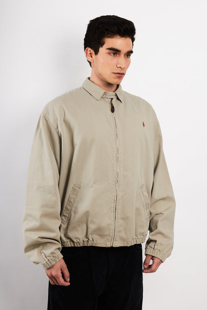 2000 Vintage Polo Ralph Lauren Cream Harrington (L)