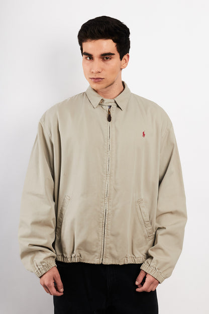 2000 Vintage Polo Ralph Lauren Cream Harrington (L)