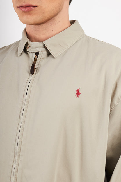 2000 Vintage Polo Ralph Lauren Cream Harrington (L)