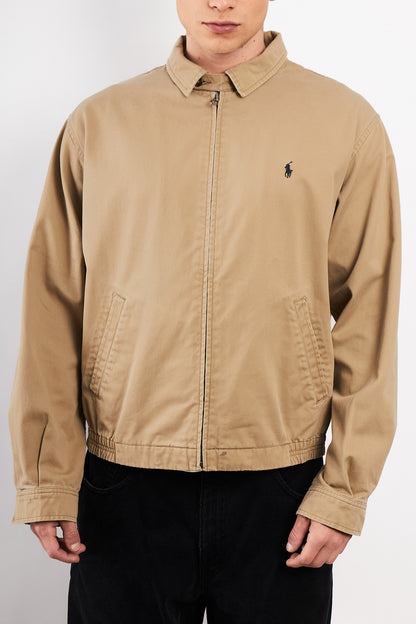 2000 Vintage Polo Ralph Lauren Camel Harrington Jacket (M/L)