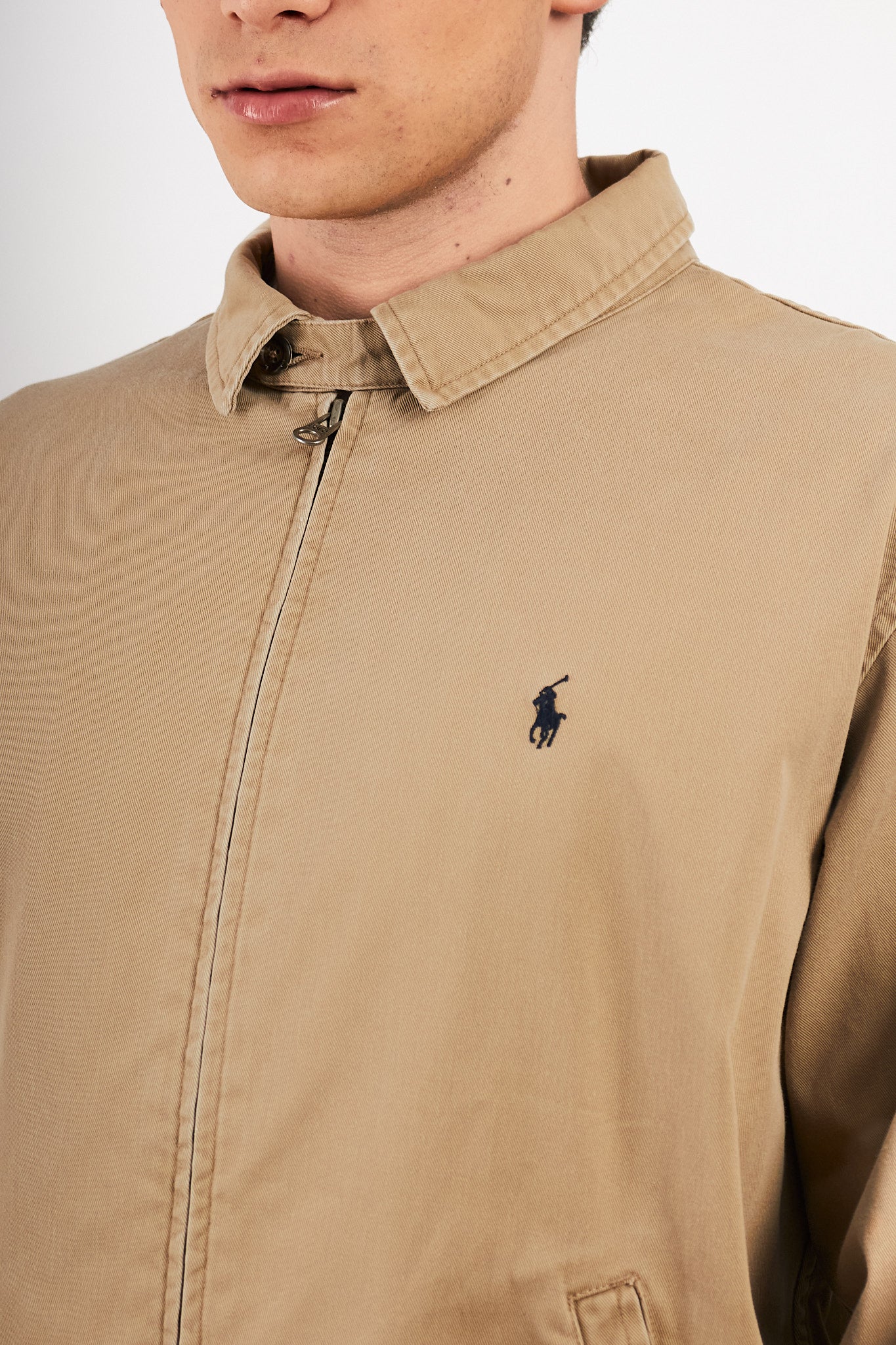 2000 Vintage Polo Ralph Lauren Camel Harrington Jacket (M/L)