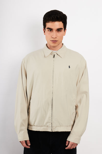 1990 Vintage Polo Golf Bone Bi-Swing Harrington (L)