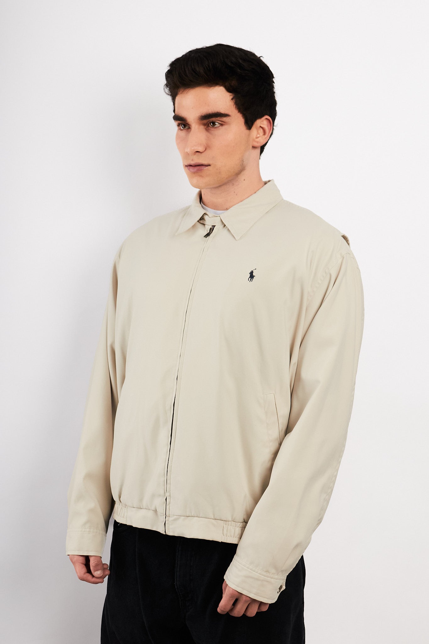 1990 Vintage Polo Golf Bone Bi-Swing Harrington (L)