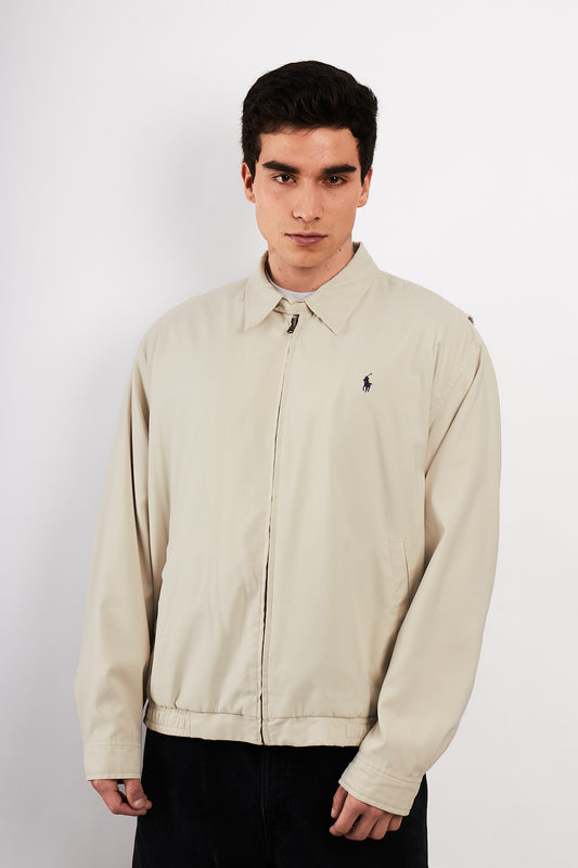 1990 Vintage Polo Golf Bone Bi-Swing Harrington (L)