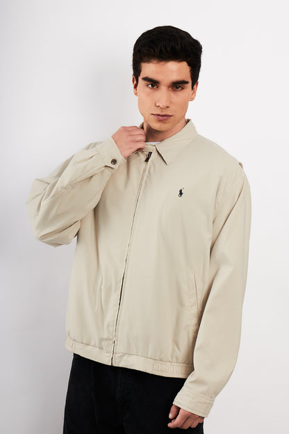 1990 Vintage Polo Golf Bone Bi-Swing Harrington (L)