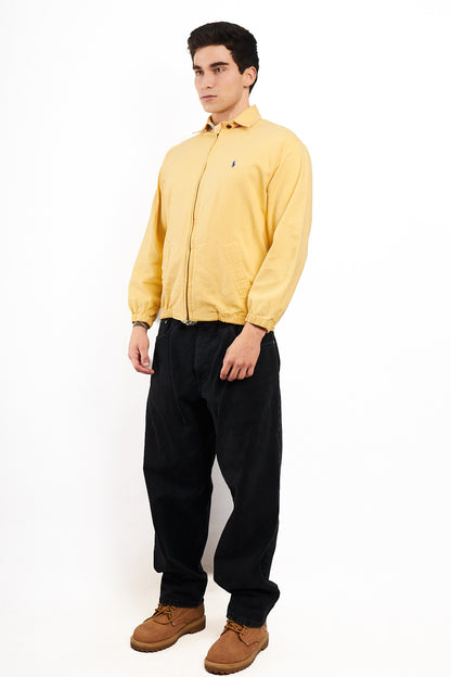2000 Vintage Polo Ralph Lauren Butter Yellow Harrington (M)