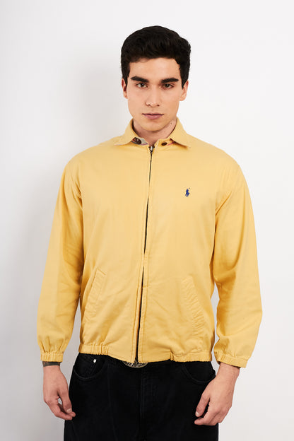 2000 Vintage Polo Ralph Lauren Butter Yellow Harrington (M)