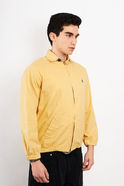2000 Vintage Polo Ralph Lauren Butter Yellow Harrington (M)