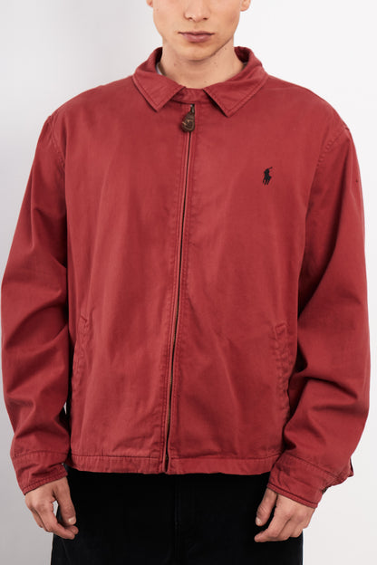 2000 Vintage Polo Ralph Lauren Salmon Harrington Jacket (L/XL)