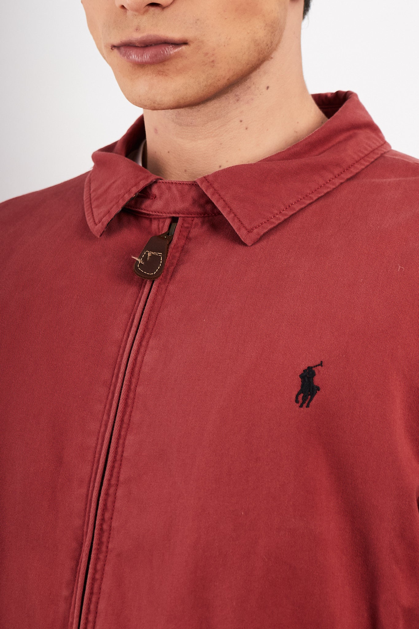 2000 Vintage Polo Ralph Lauren Salmon Harrington Jacket (L/XL)