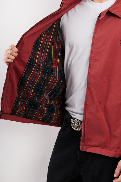 2000 Vintage Polo Ralph Lauren Salmon Harrington Jacket (L/XL)
