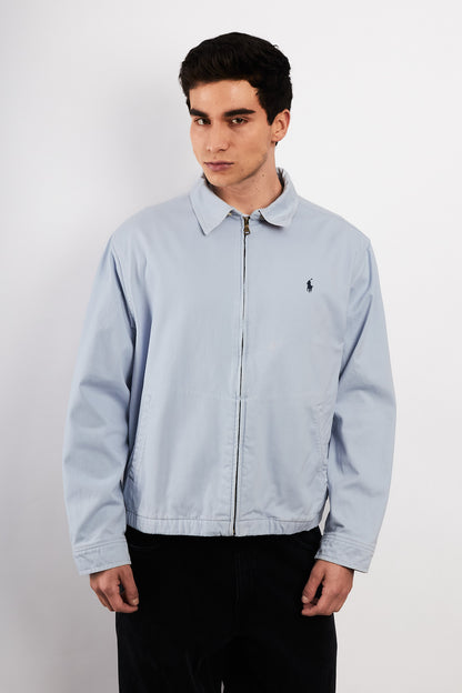 2000 Vintage Polo Ralph Lauren Baby Blue Harrington (M/L)