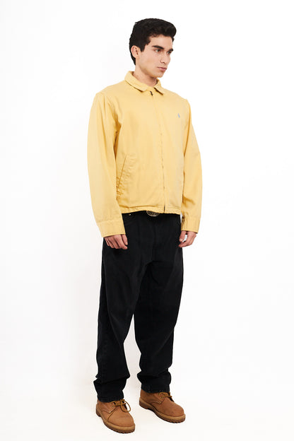 2000 Vintage Polo Ralph Lauren Butter Yellow Harrington (M/L)
