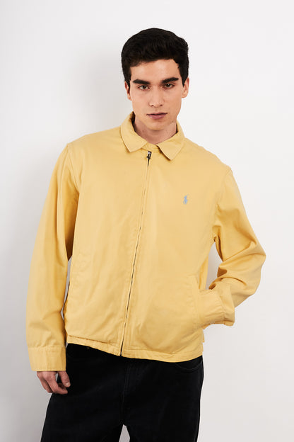 2000 Vintage Polo Ralph Lauren Butter Yellow Harrington (M/L)