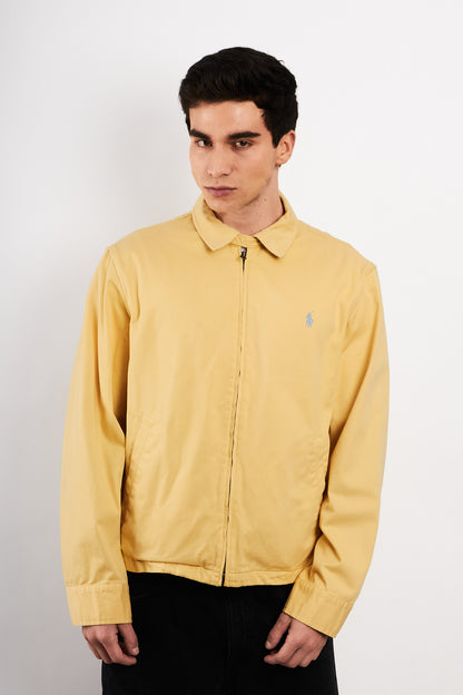 2000 Vintage Polo Ralph Lauren Butter Yellow Harrington (M/L)