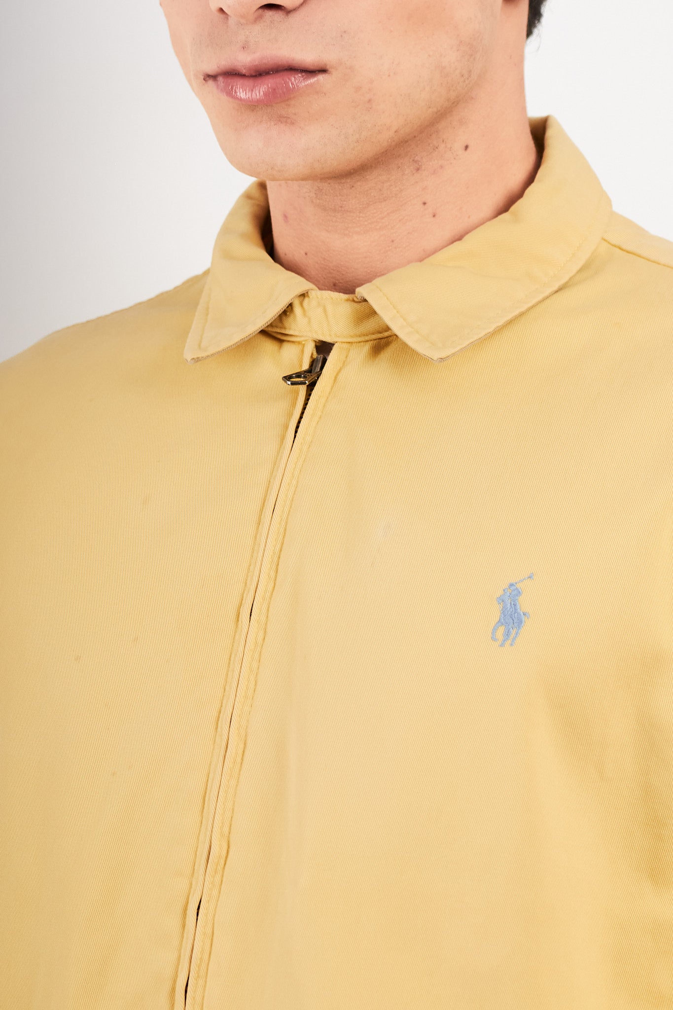 2000 Vintage Polo Ralph Lauren Butter Yellow Harrington (M/L)