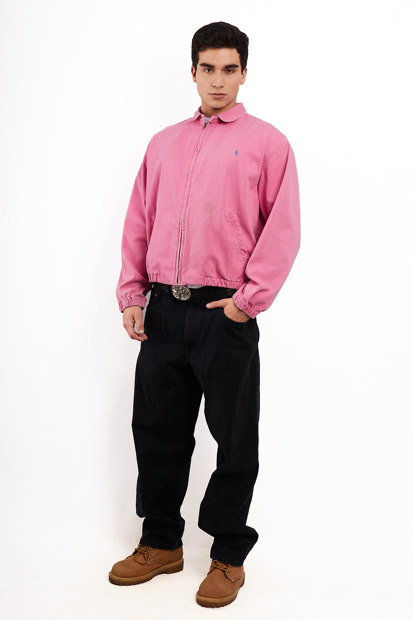1990 Vintage Polo Ralph Lauren Coral Harrington (M/L)