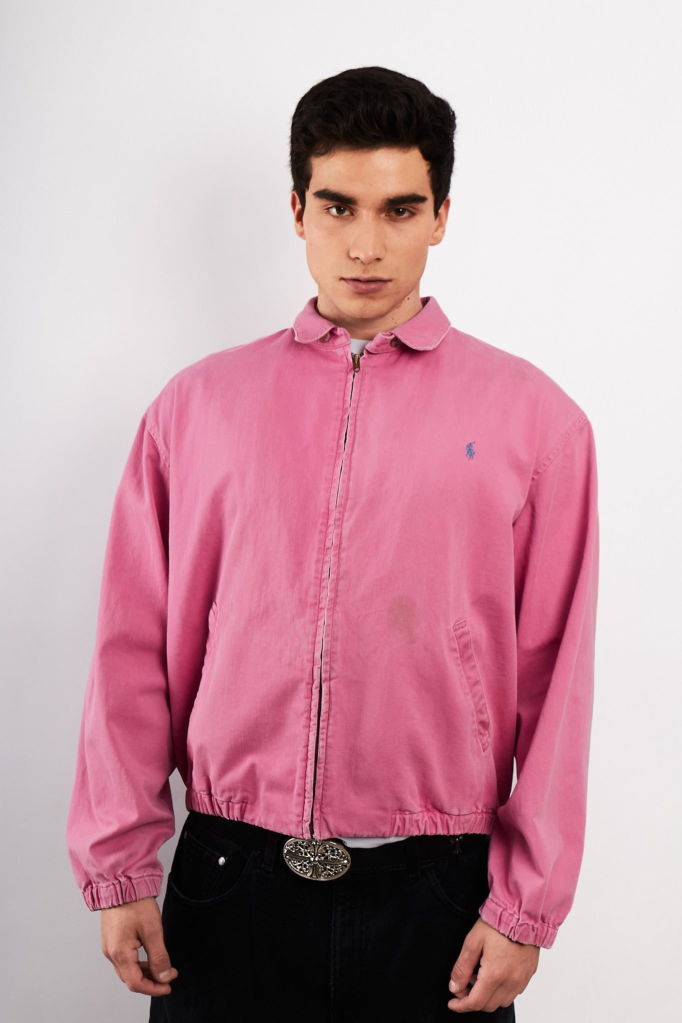 1990 Vintage Polo Ralph Lauren Coral Harrington (M/L)