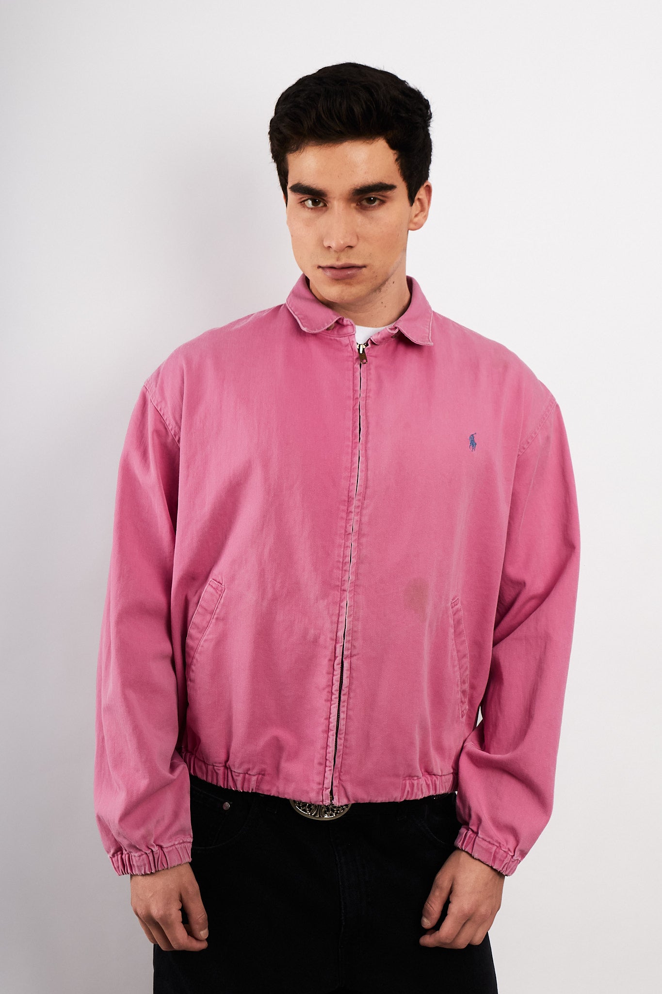 1990 Vintage Polo Ralph Lauren Coral Harrington (M/L)