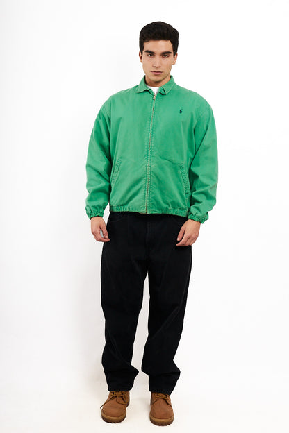 1990 Vintage Polo Ralph Lauren Kelly/Apple Green Harrington (M)