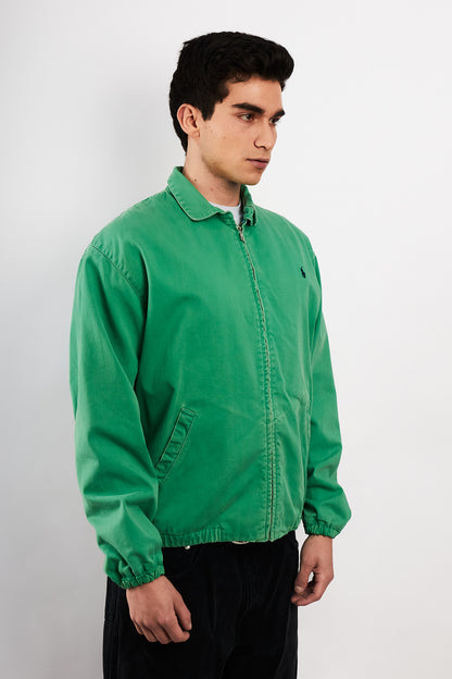 1990 Vintage Polo Ralph Lauren Kelly/Apple Green Harrington (M)