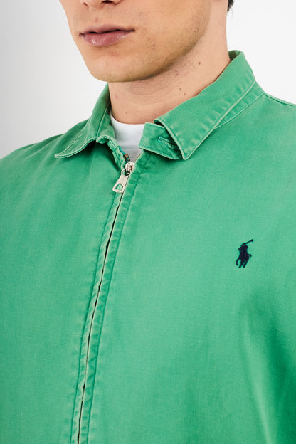 1990 Vintage Polo Ralph Lauren Kelly/Apple Green Harrington (M)