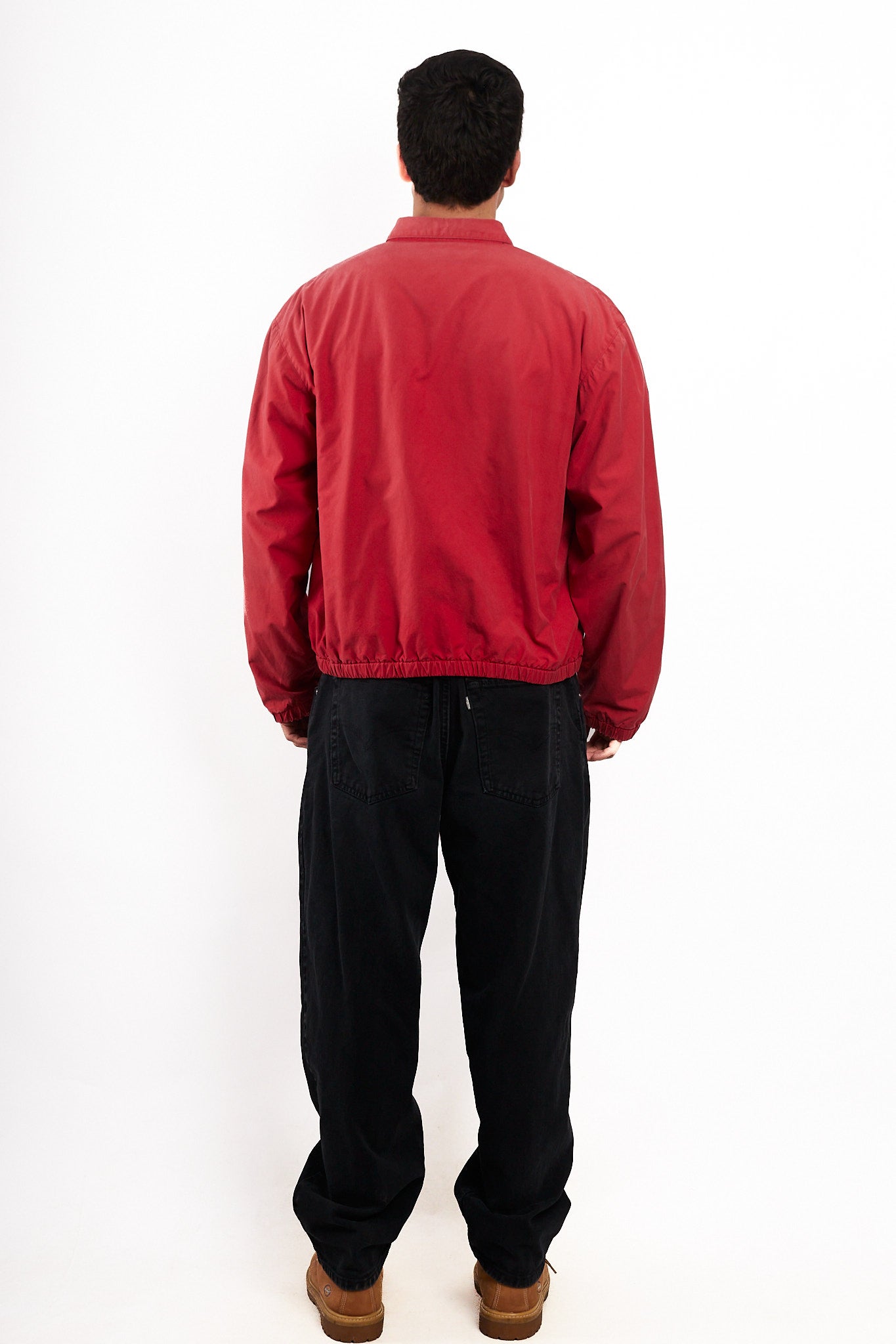 1990 Vintage Polo Ralph Lauren Cranberry Red Harrington (M/L)