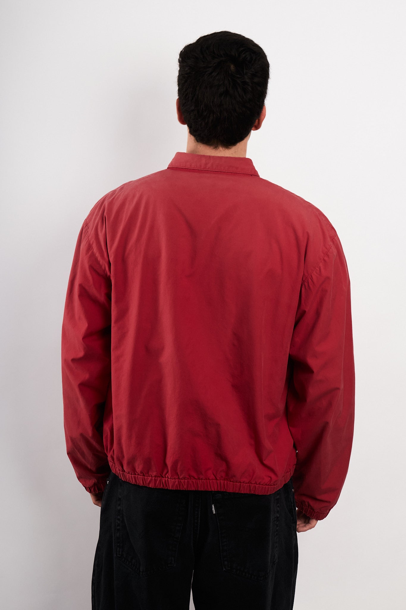 1990 Vintage Polo Ralph Lauren Cranberry Red Harrington (M/L)