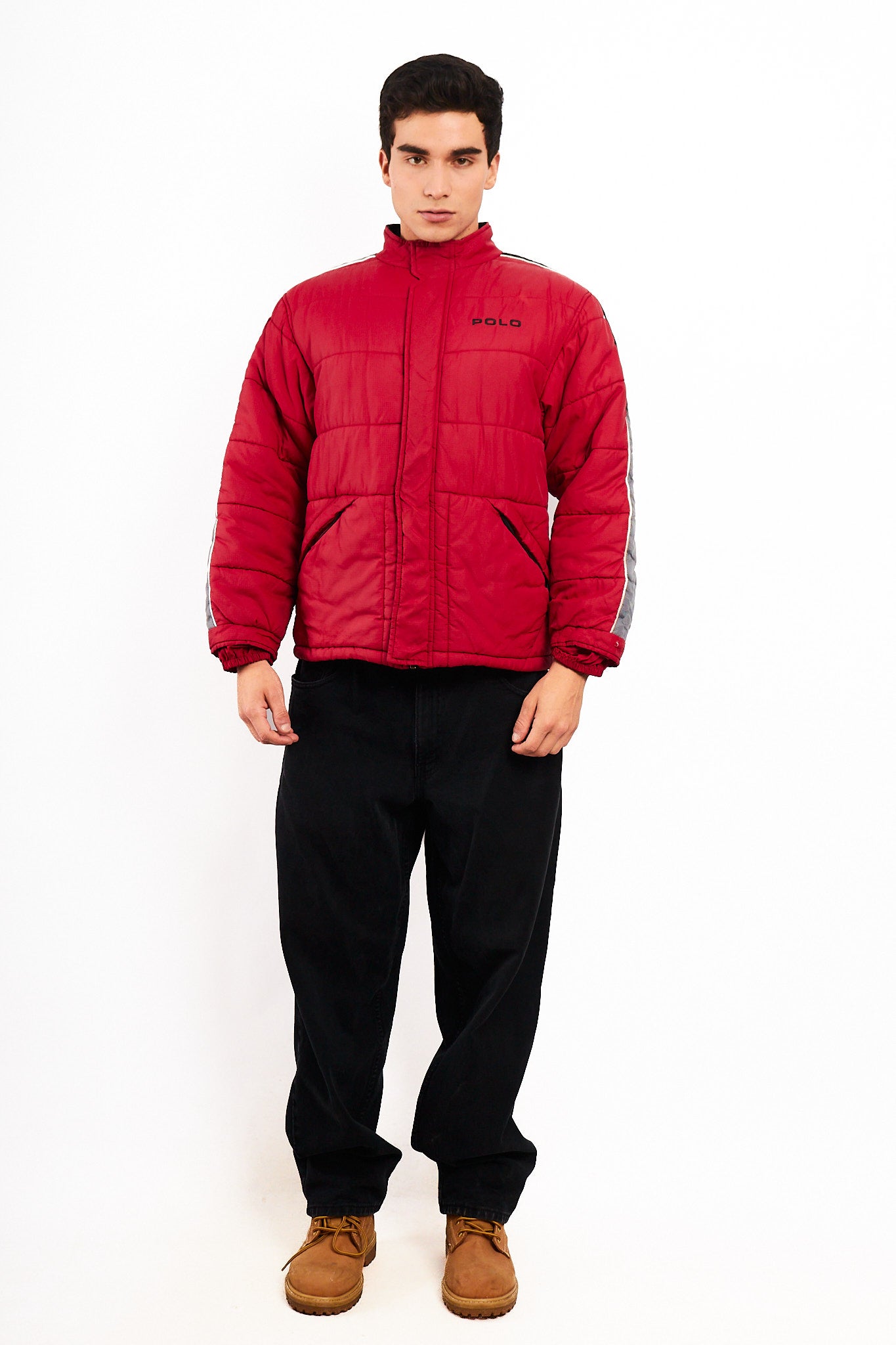 2000 Vintage Polo Sport Ralph Lauren Puffer Jacket (S/M)
