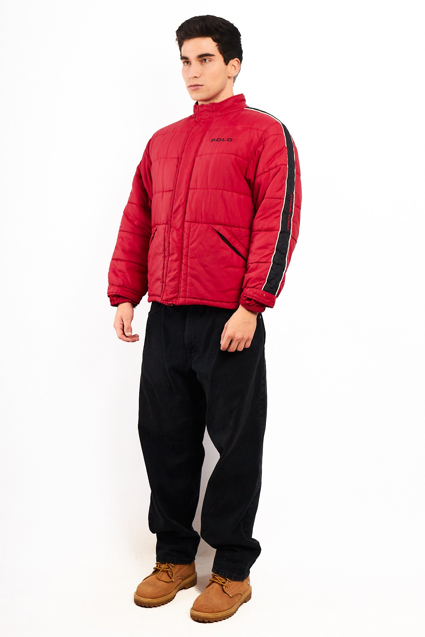 2000 Vintage Polo Sport Ralph Lauren Puffer Jacket (S/M)