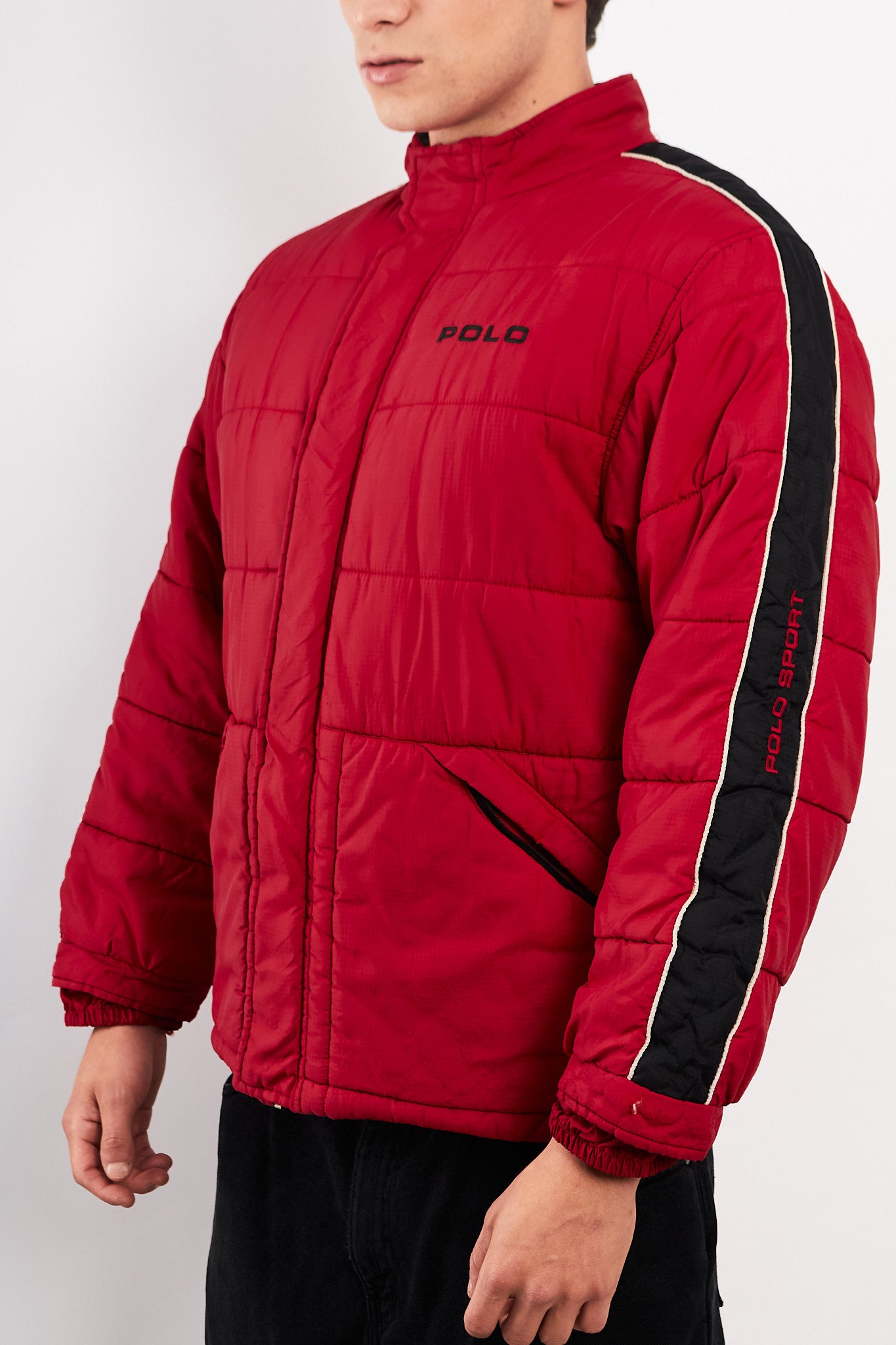 2000 Vintage Polo Sport Ralph Lauren Puffer Jacket (S/M)