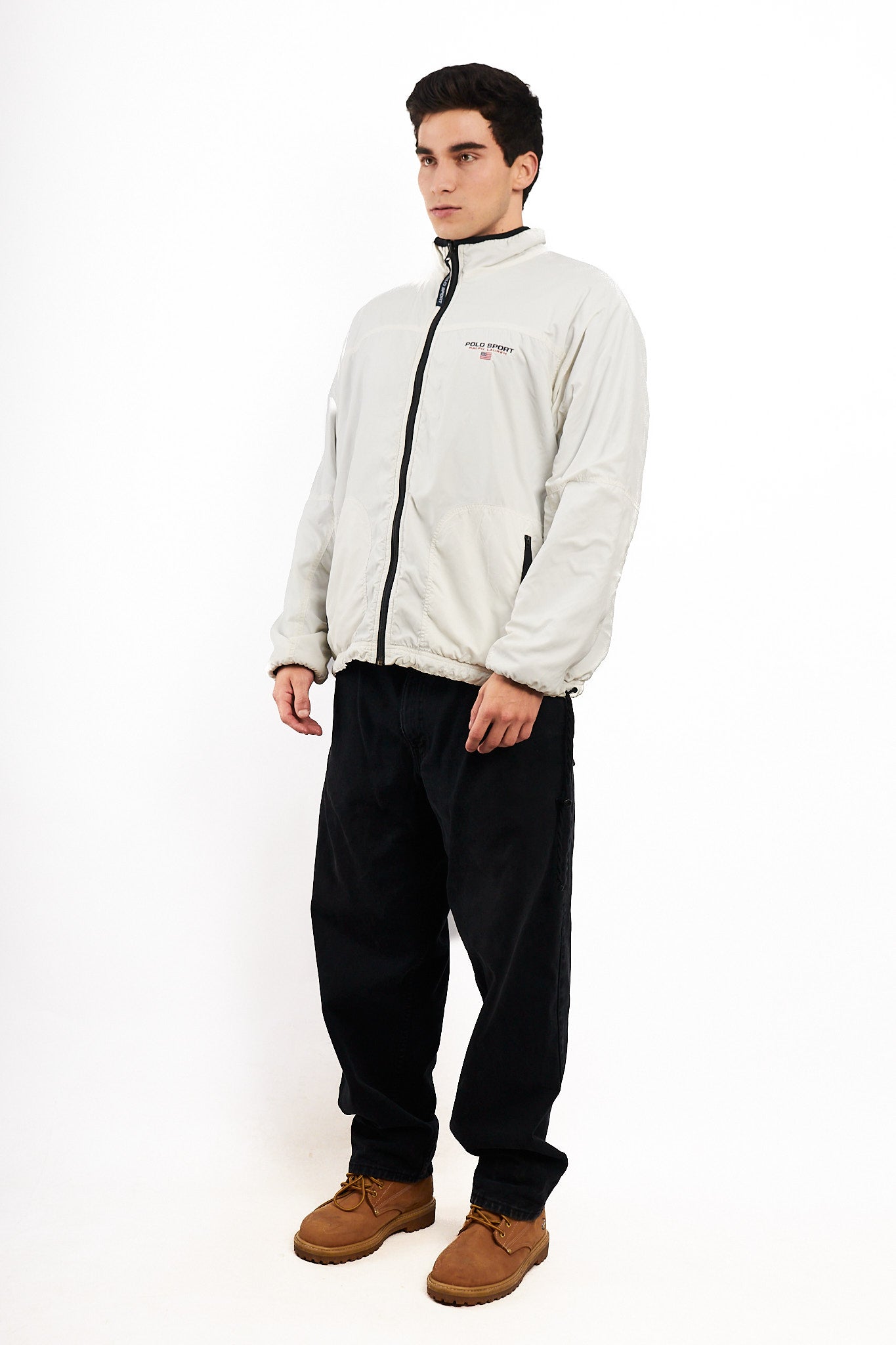 2000 Vintage Polo Sport RL Reversible Fleece/ Windbreaker (L)