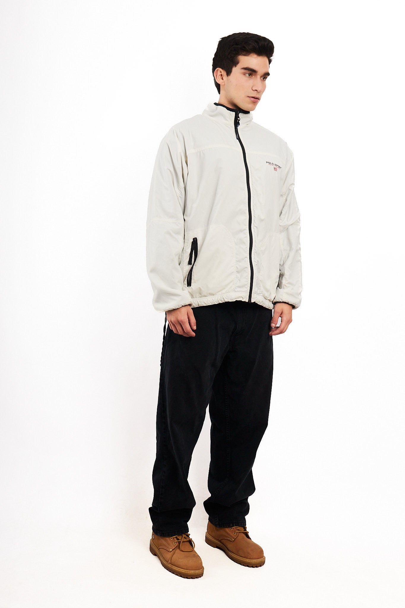 2000 Vintage Polo Sport RL Reversible Fleece/ Windbreaker (L)