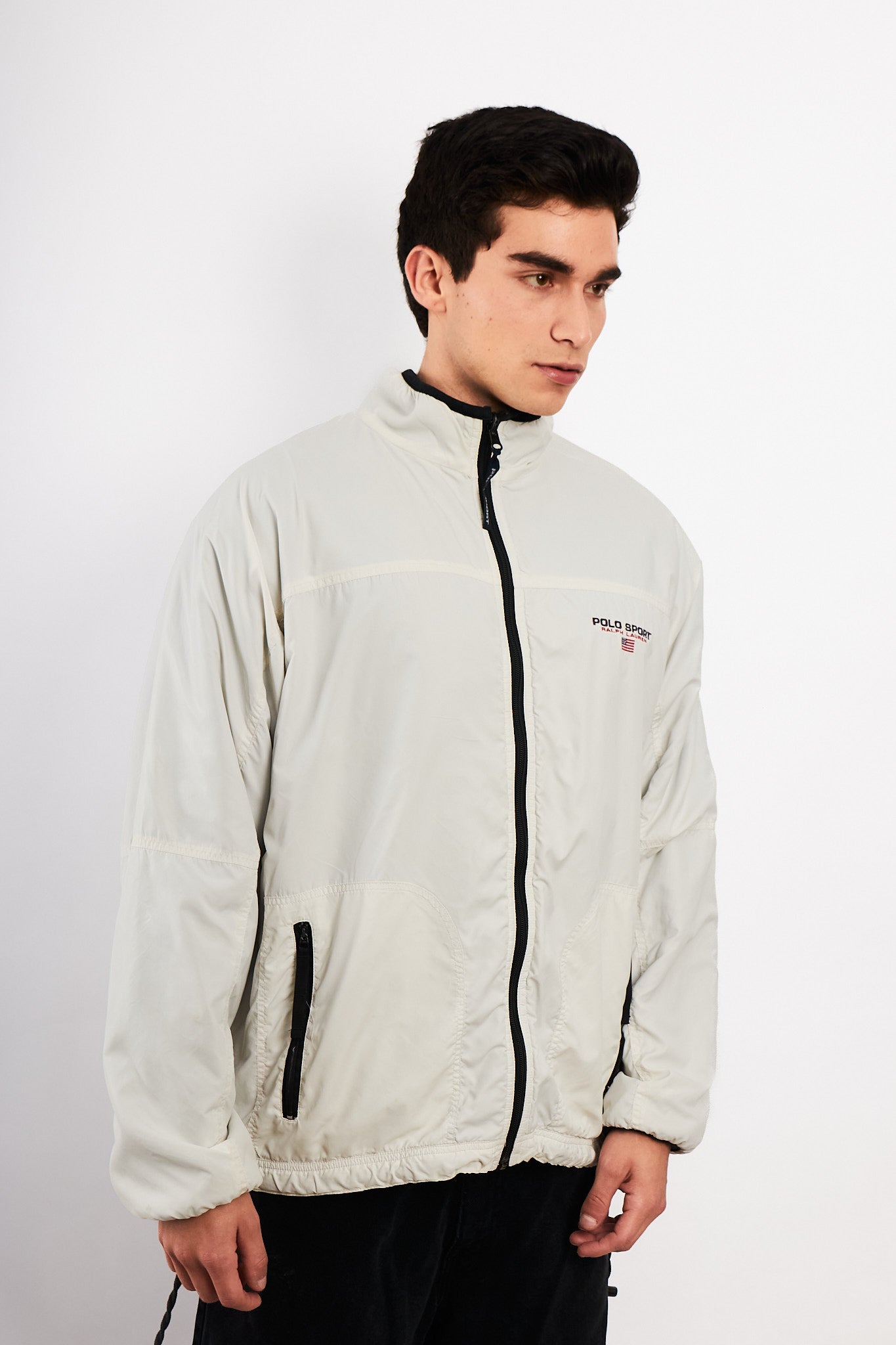2000 Vintage Polo Sport RL Reversible Fleece/ Windbreaker (L)
