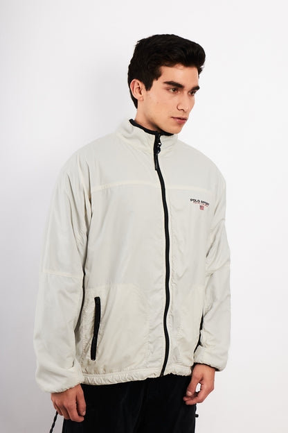 2000 Vintage Polo Sport RL Reversible Fleece/ Windbreaker (L)