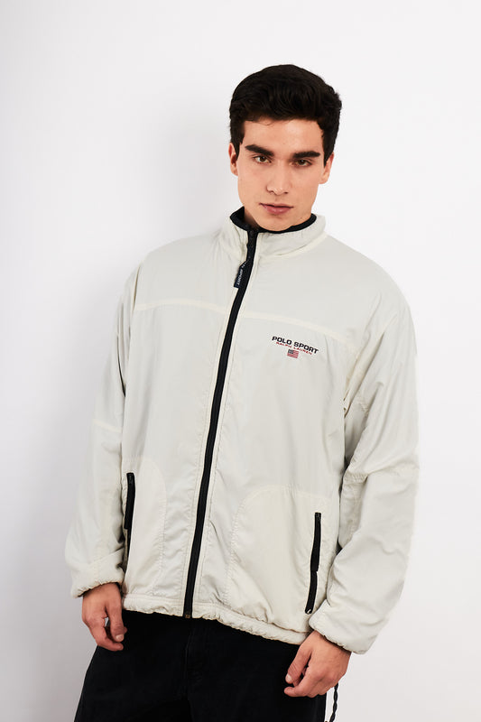 2000 Vintage Polo Sport RL Reversible Fleece/ Windbreaker (L)