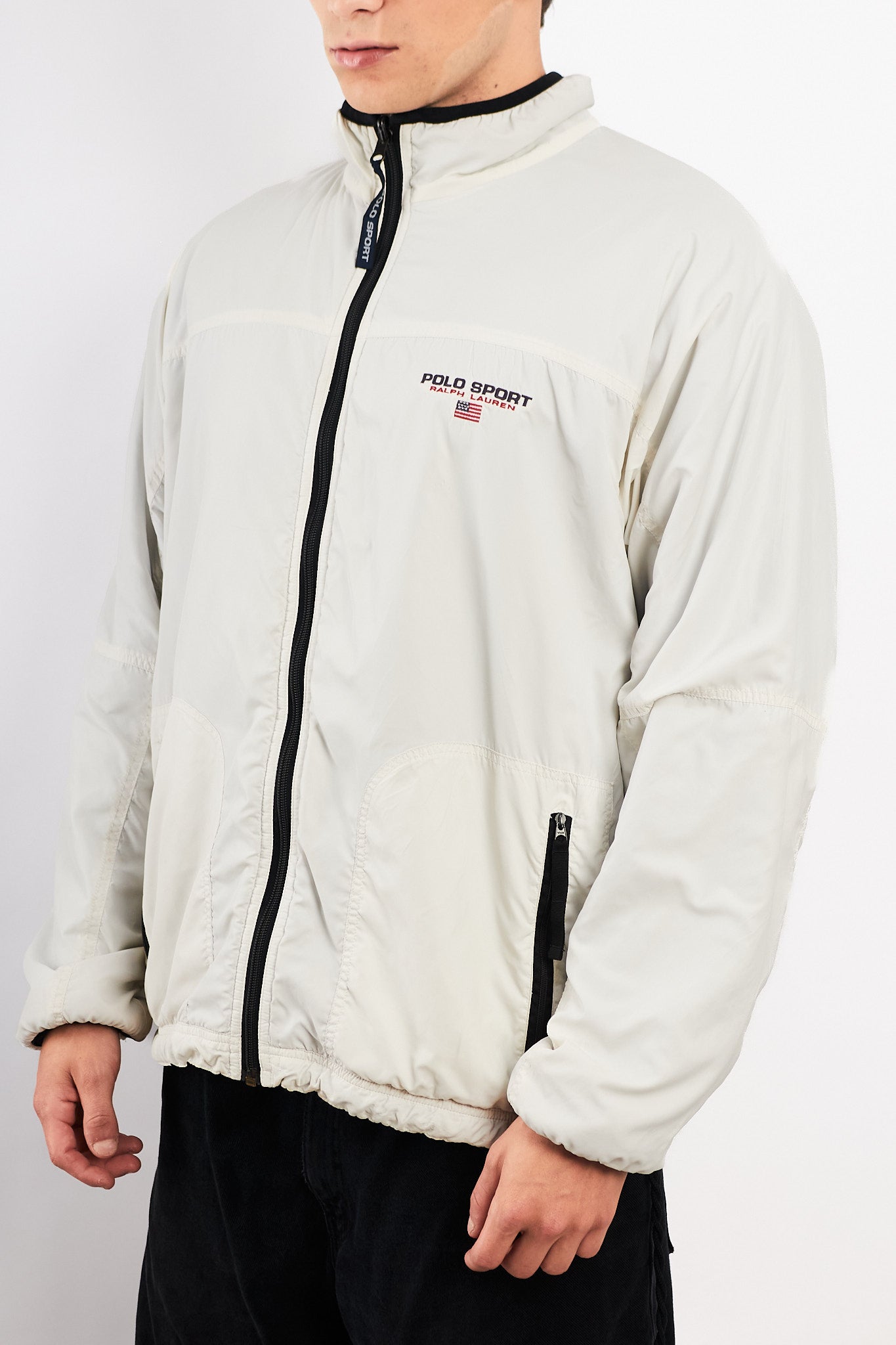 2000 Vintage Polo Sport RL Reversible Fleece/ Windbreaker (L)