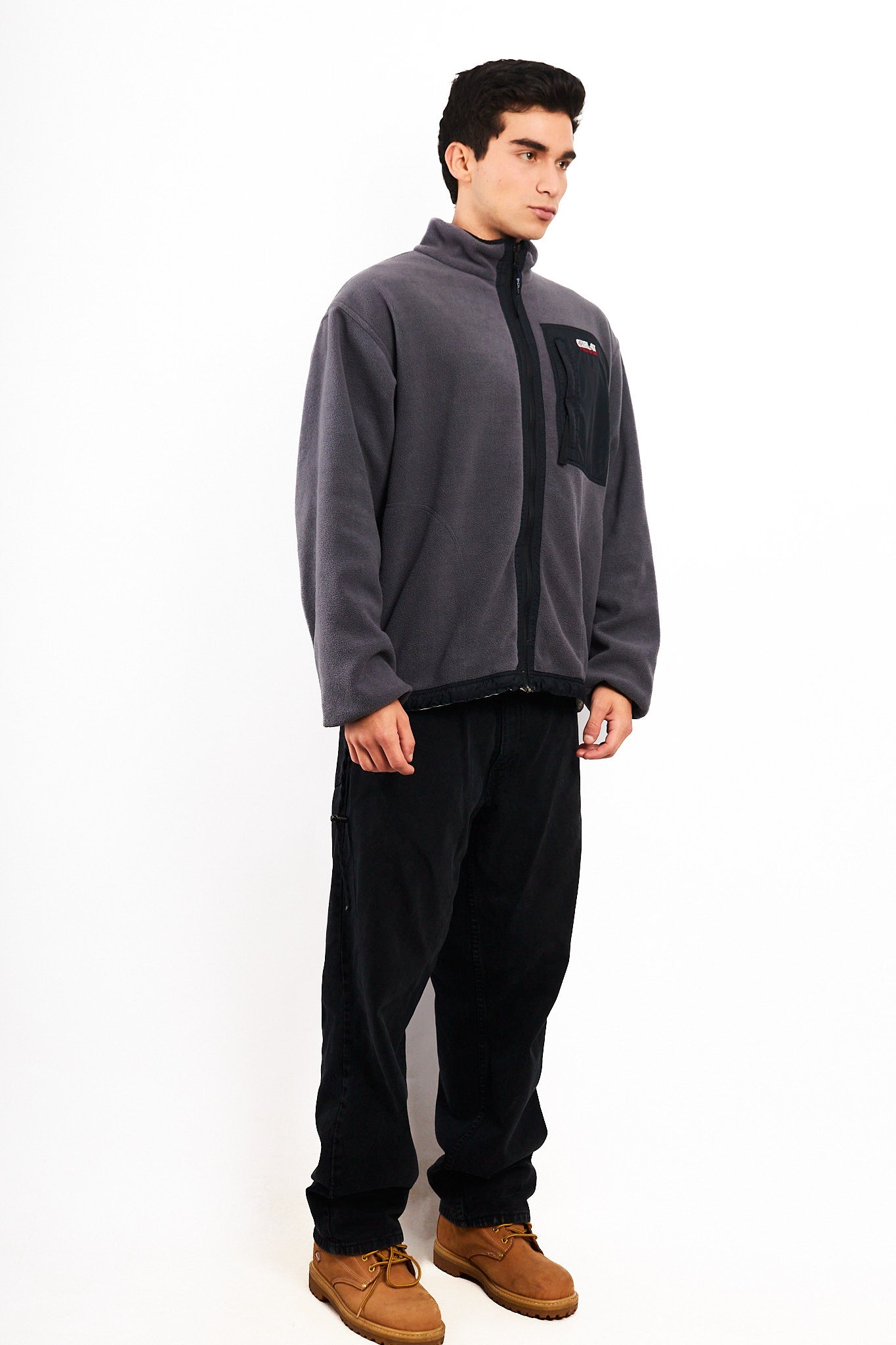 2000 Vintage Polo Sport RL Reversible Fleece/ Windbreaker (L)