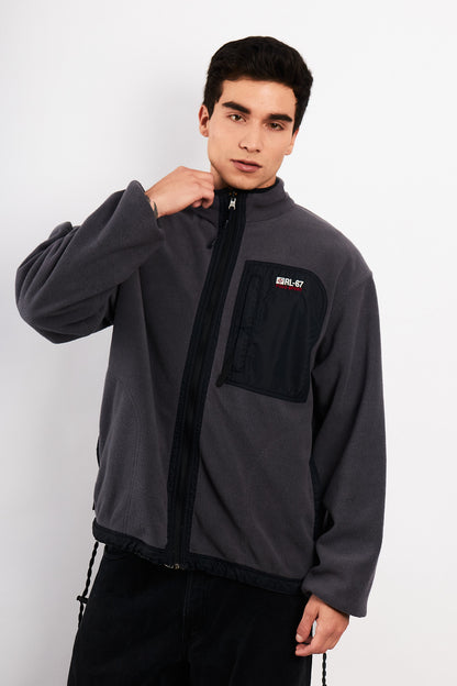 2000 Vintage Polo Sport RL Reversible Fleece/ Windbreaker (L)