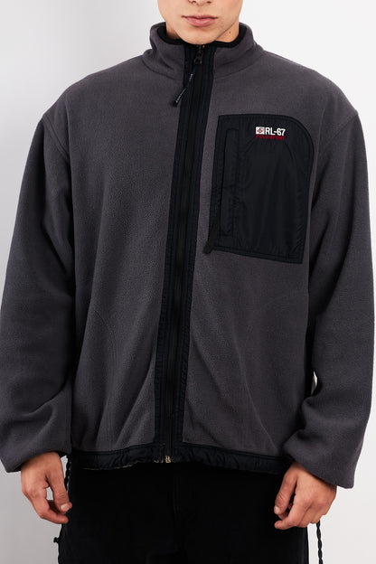 2000 Vintage Polo Sport RL Reversible Fleece/ Windbreaker (L)
